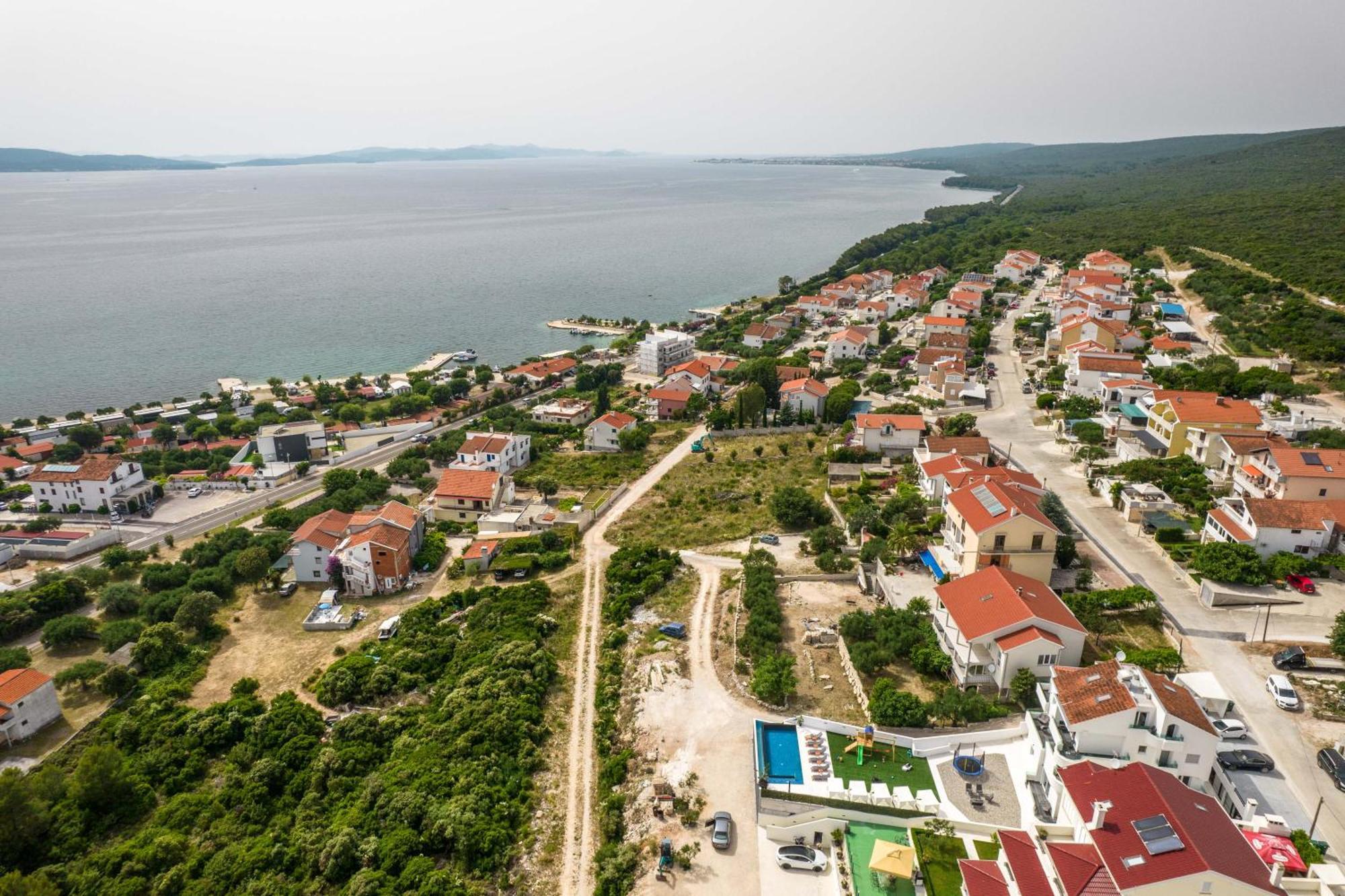 Holiday House Dominik Apartments Sveti Petar  Rum bild